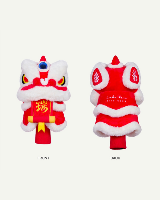 Crimson Dance Lion Headcover – Fairway (3W)