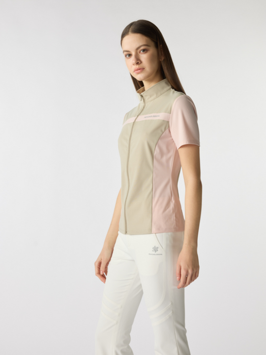PSY Spring Reverie Two-Tone Golf Polo