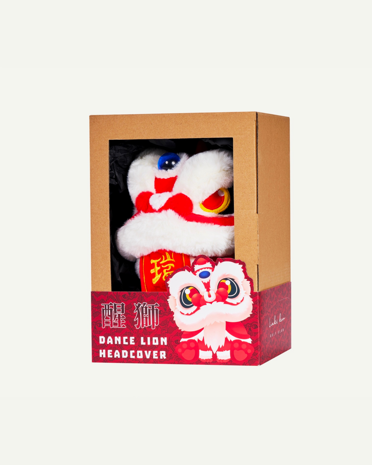 Crimson Dance Lion Headcover – Fairway (3W)