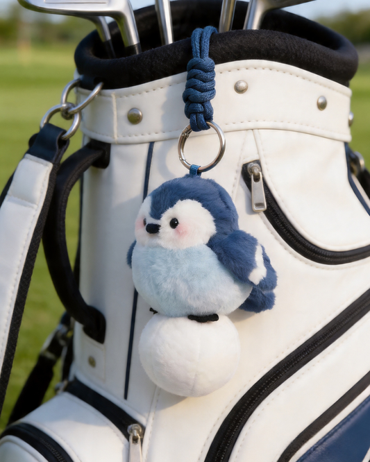 W-ACE Birdie Plush Golf Bag Charm Set