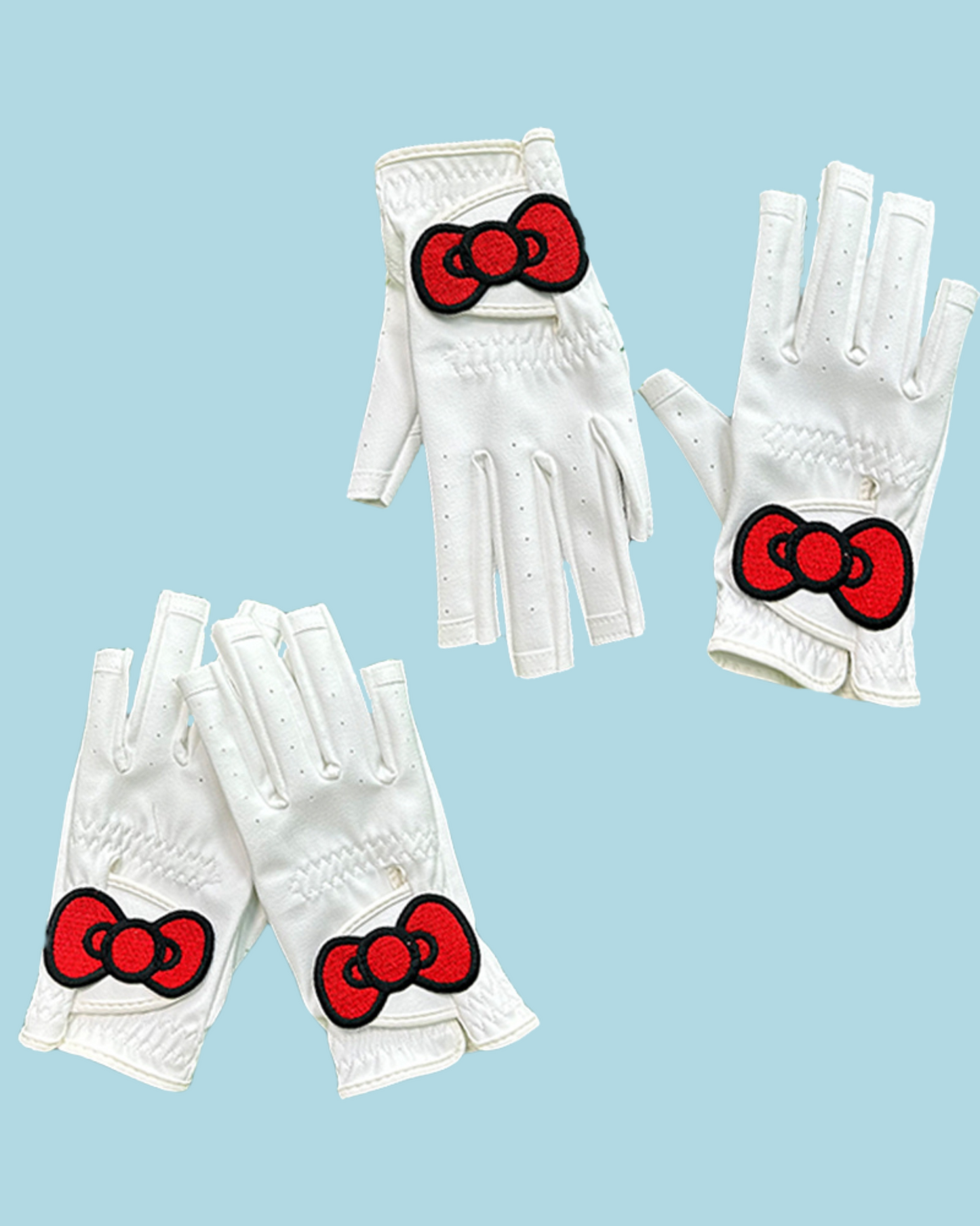 Swanlovegolf Women's Golf Gloves with Bow