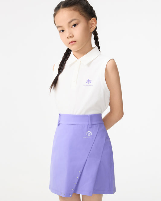 PSY Grils' Light Purple Midi Skirt