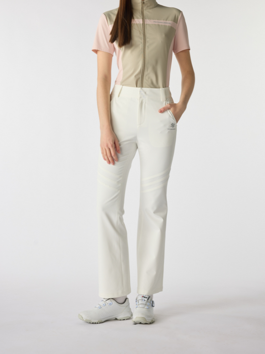 PSY Spring Reverie White Twill Golf Pants