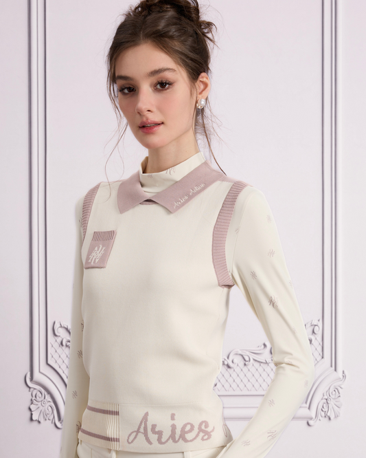 Aries Active Knitted Golf Vest