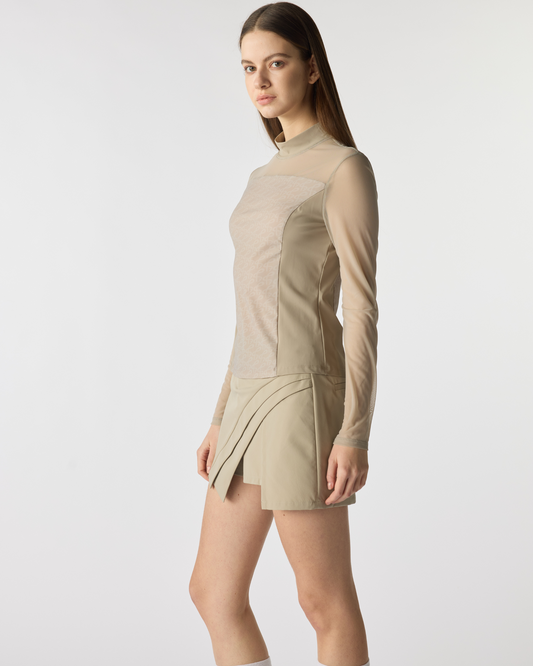 PSY Sport Chic Midi Skirt