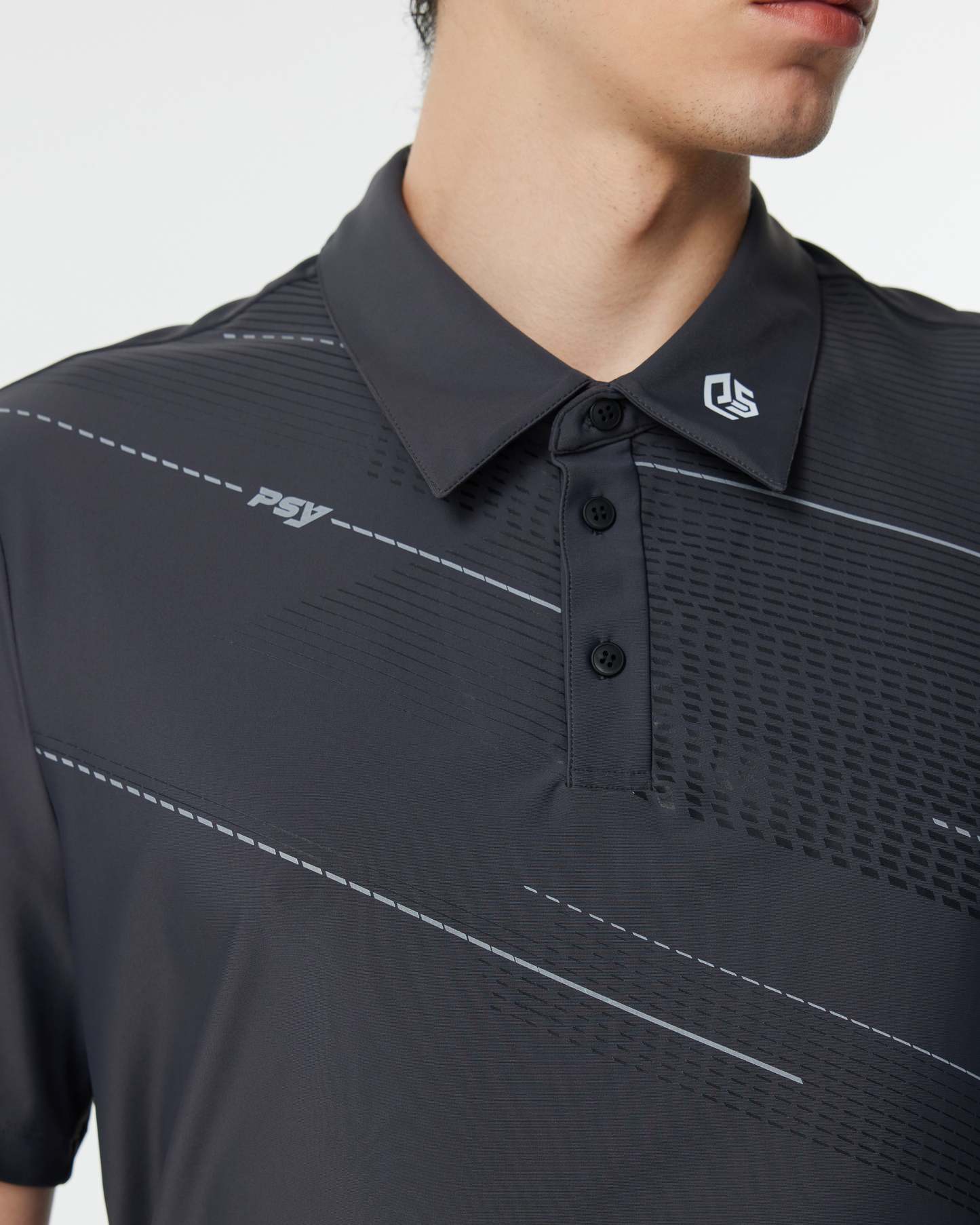 PSY MotionCore Gray Golf Polo