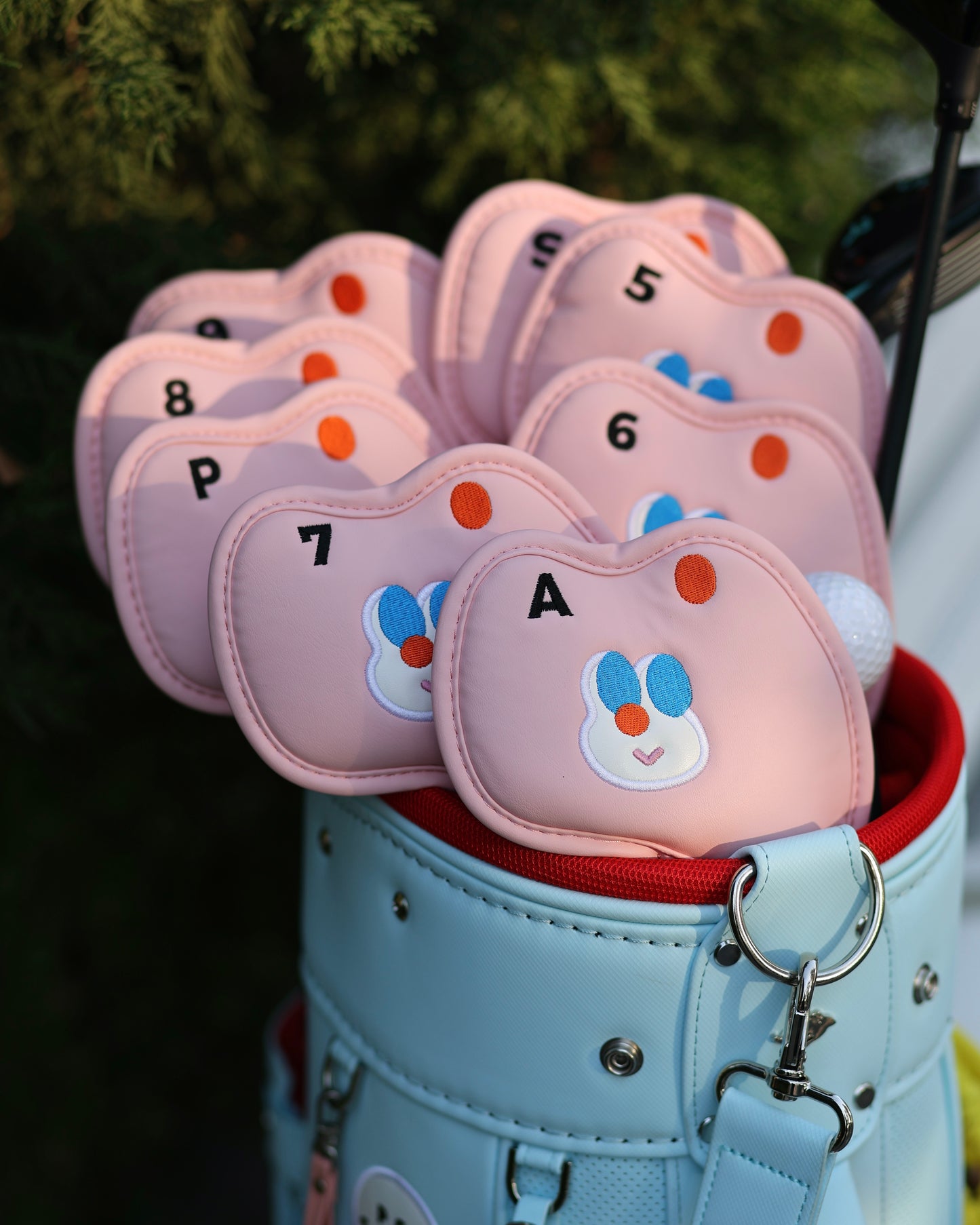 Wowsports X Good Good Family Iron Club Headcovers Set