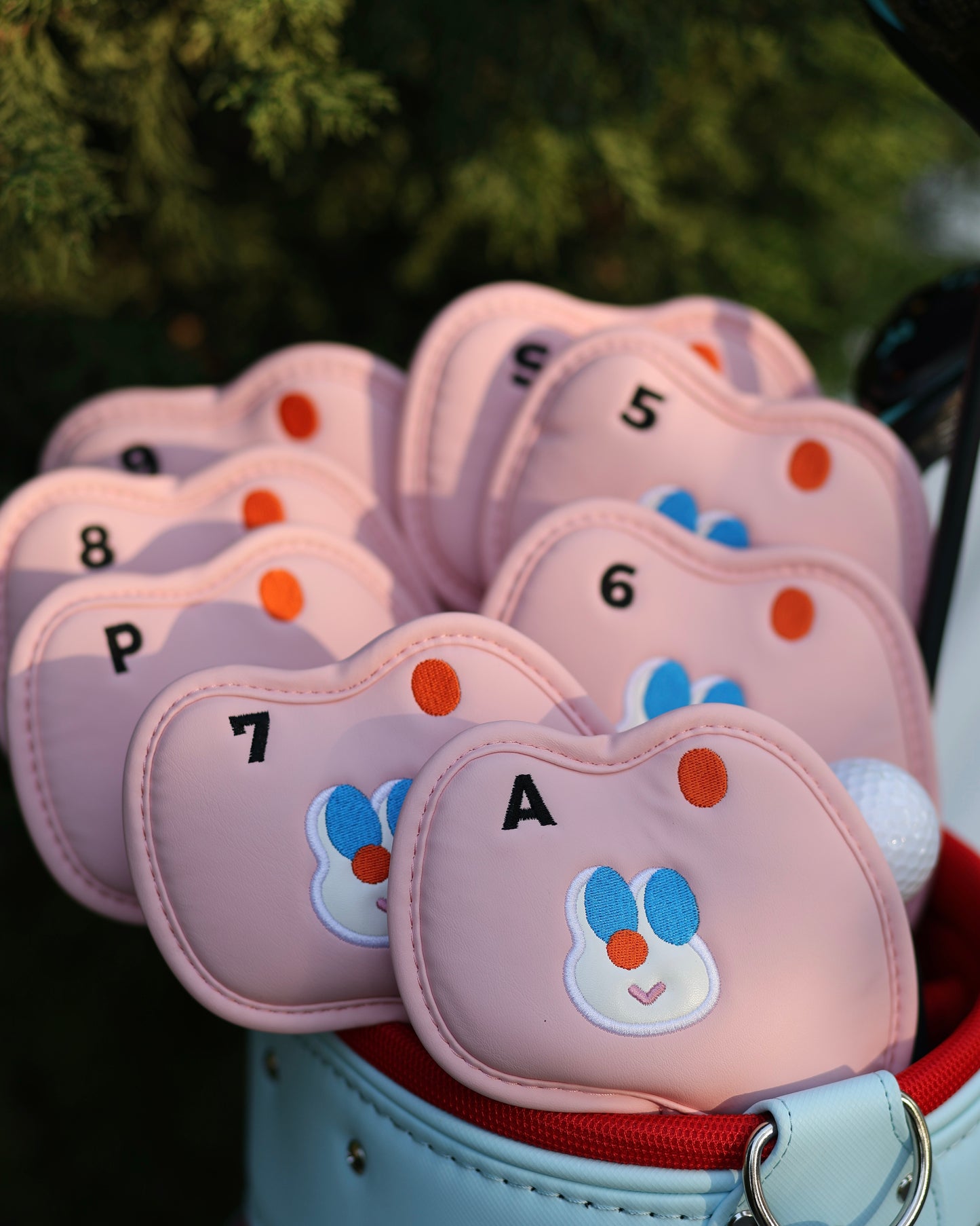 Wowsports X Good Good Family Iron Club Headcovers Set