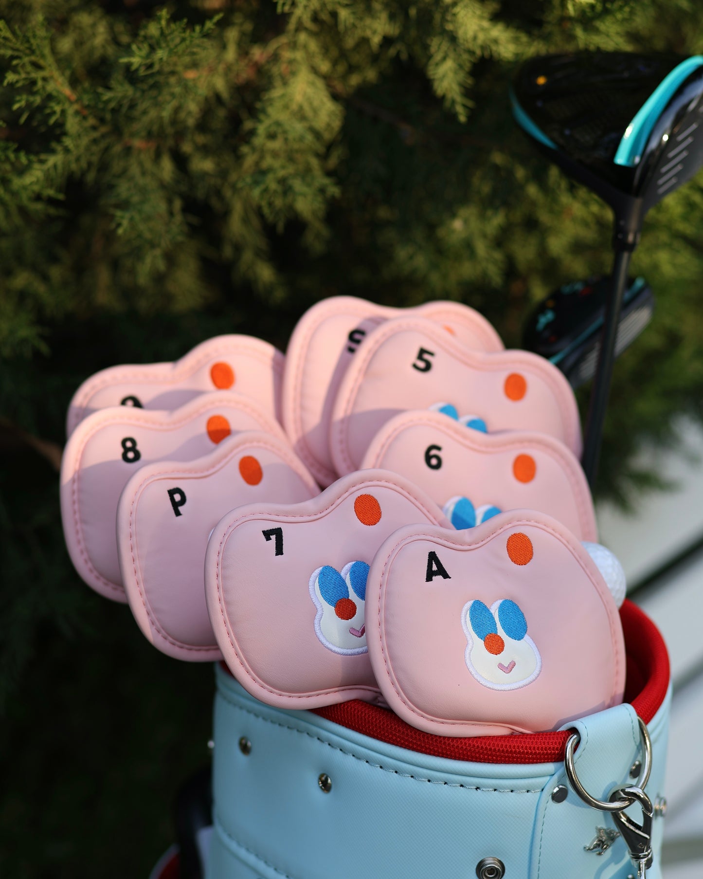 Wowsports X Good Good Family Iron Club Headcovers Set