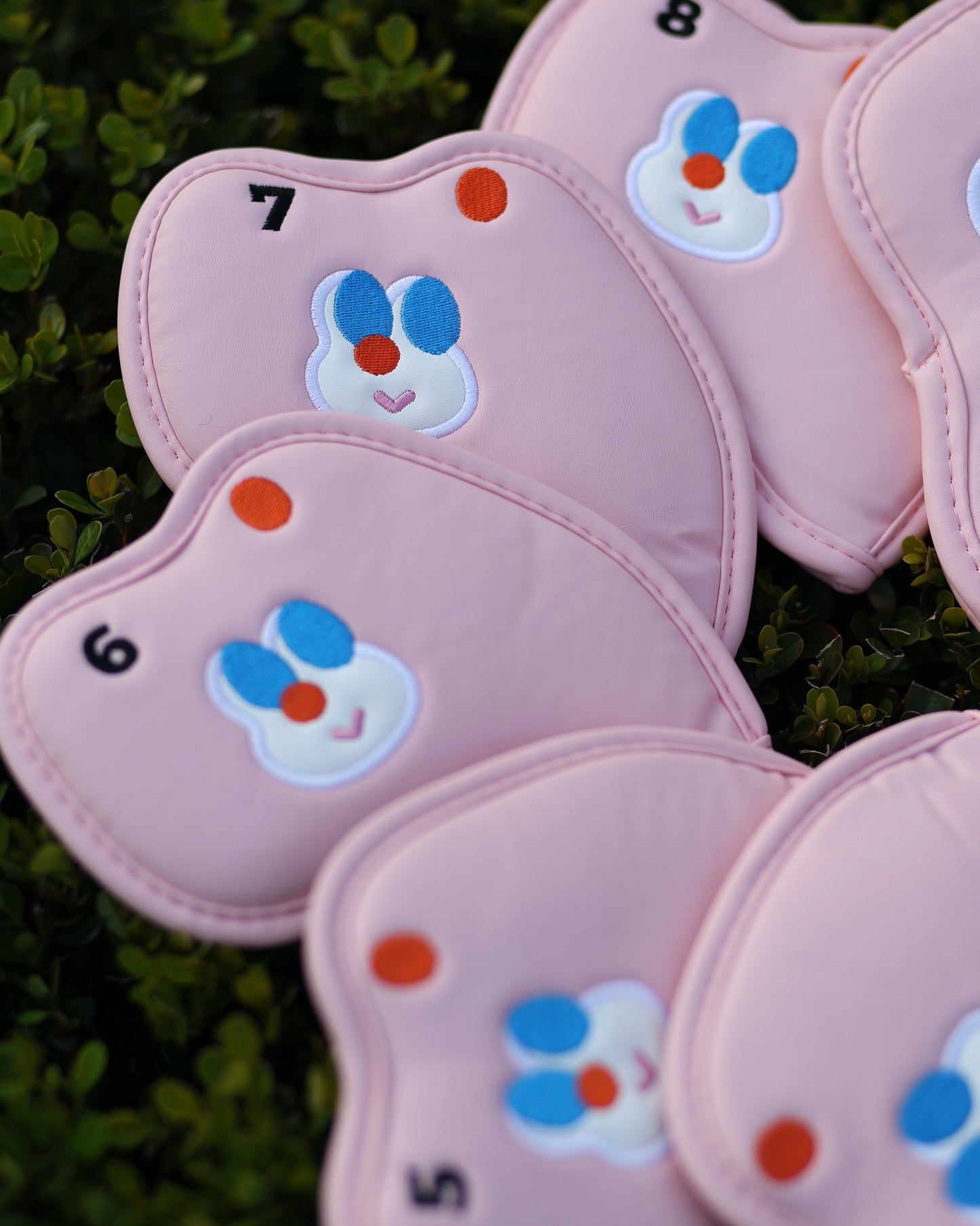 Wowsports X Good Good Family Iron Club Headcovers Set