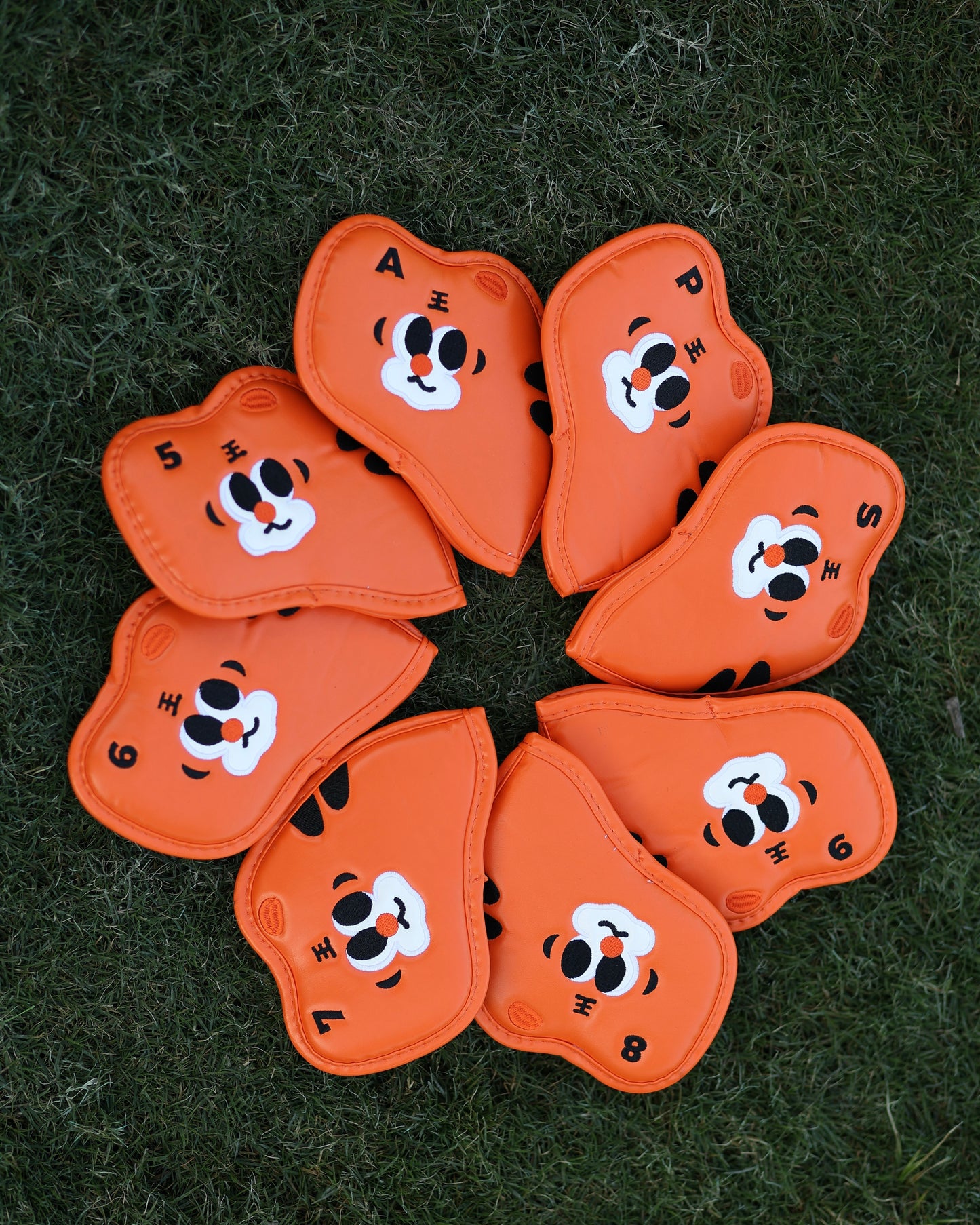 Wowsports X Good Good Family Iron Club Headcovers Set