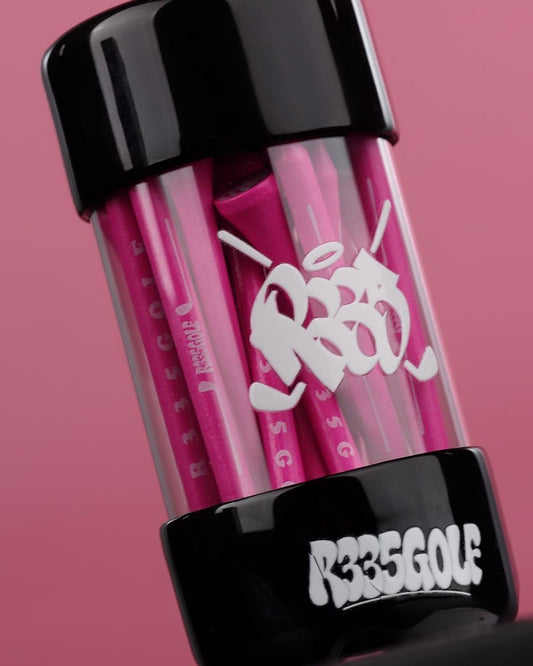 R335 Golf Pink Bamboo Tees