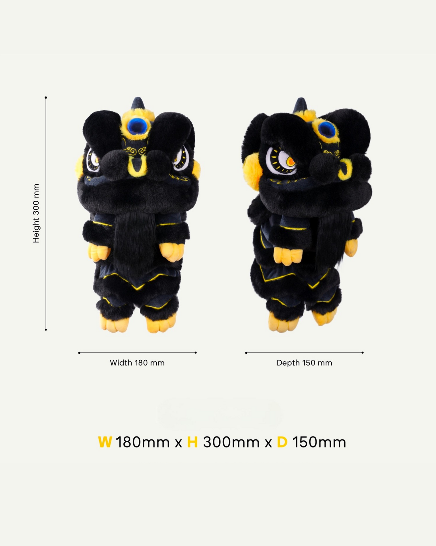 Onyx Dance Lion Headcover – Driver