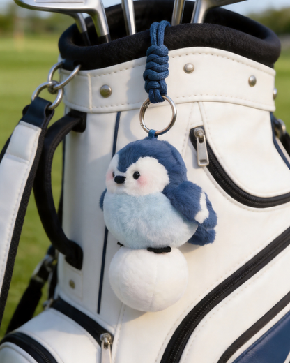 W-ACE Birdie Plush Golf Bag Charm Set