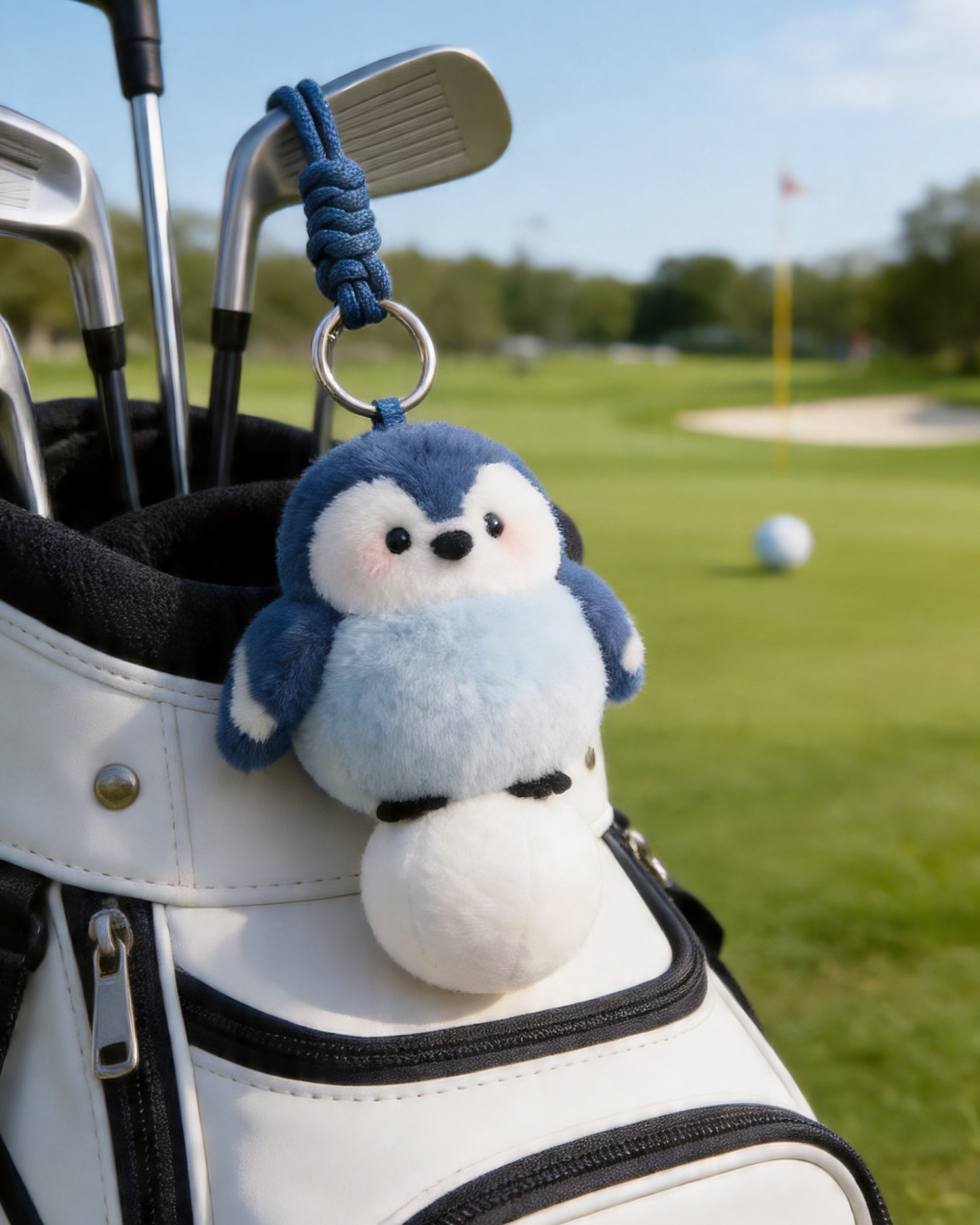 W-ACE Birdie Plush Golf Bag Charm Set