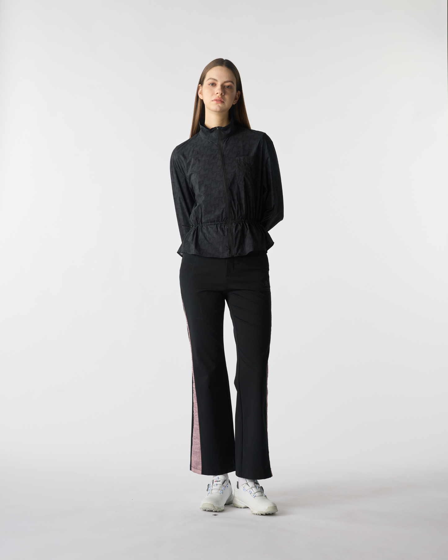 PSY Spring Reverie Ultra-Light Monogram Golf Shirt