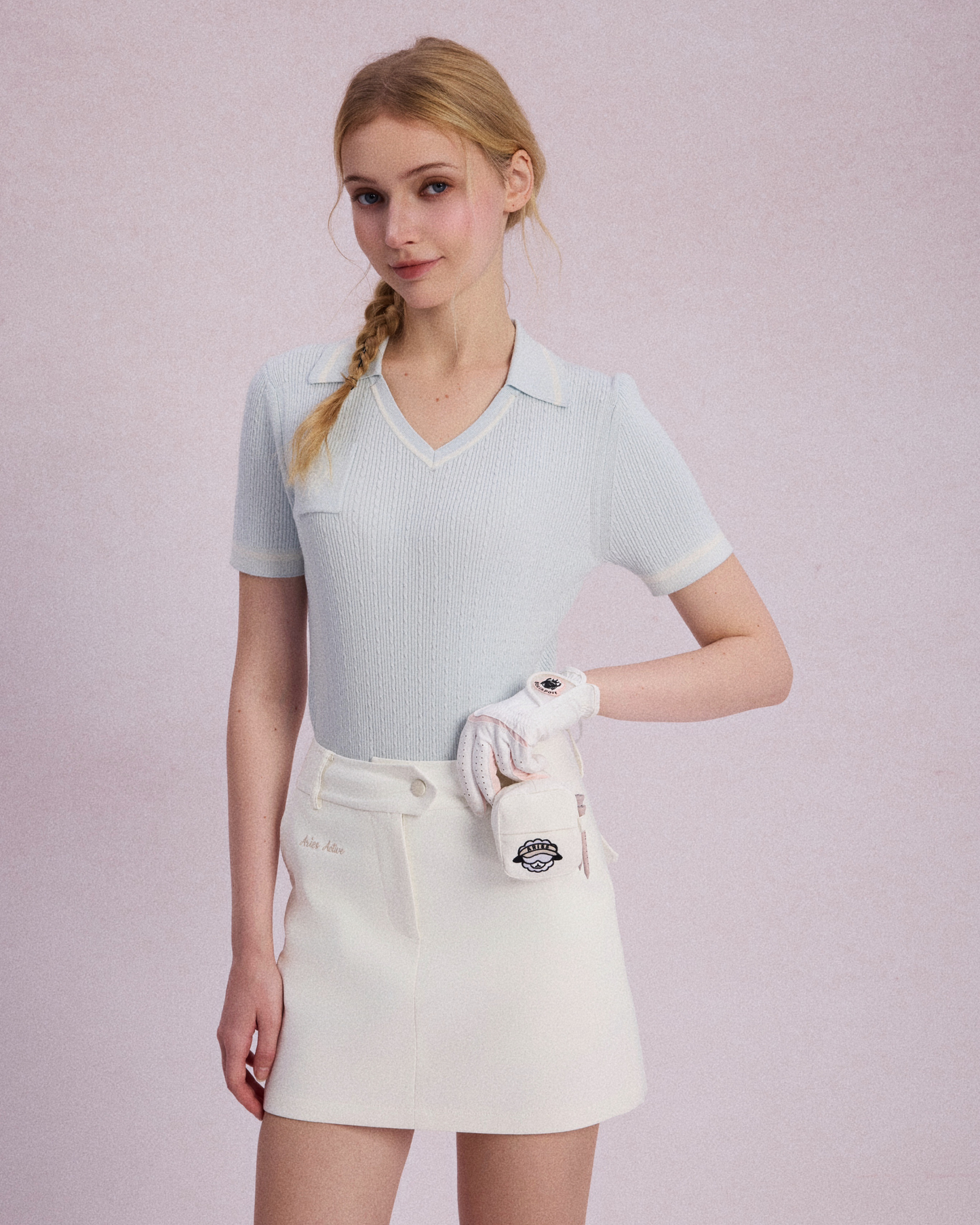 Aries Active A-line Cut Casual Golf Skirt