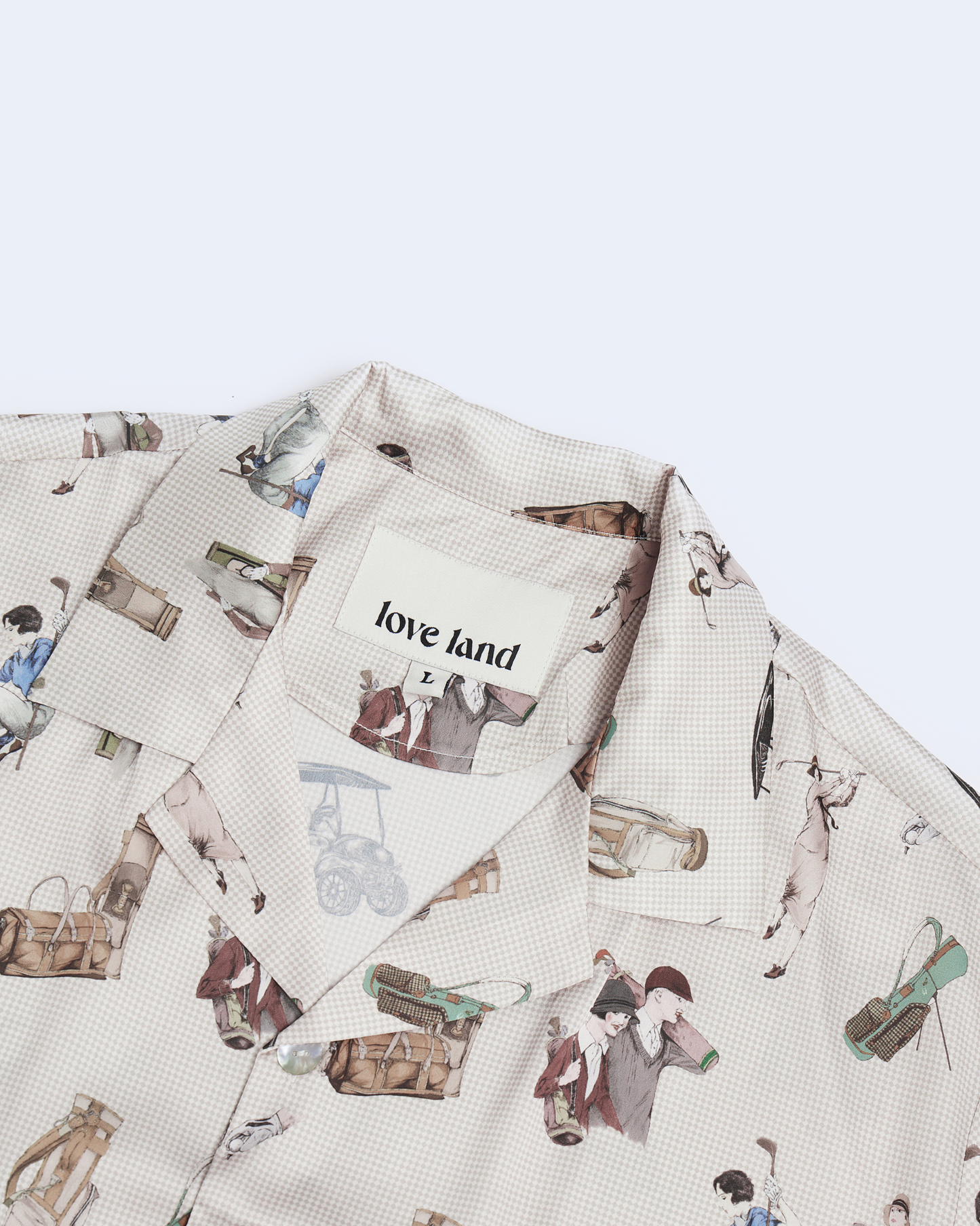 Loveland Men's Men's Golf Print Shirt