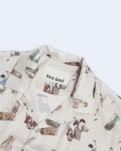 Loveland Men's Men's Golf Print Shirt