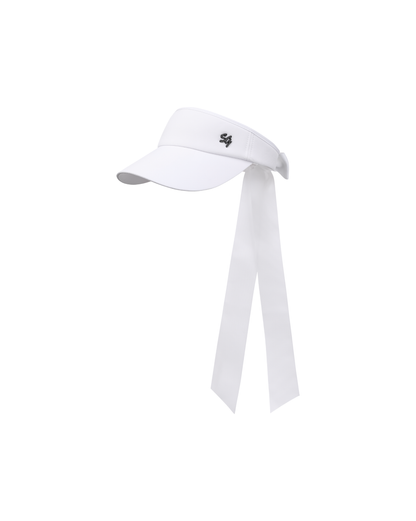 Swanlovegolf Women's Solid Color Bow Hat
