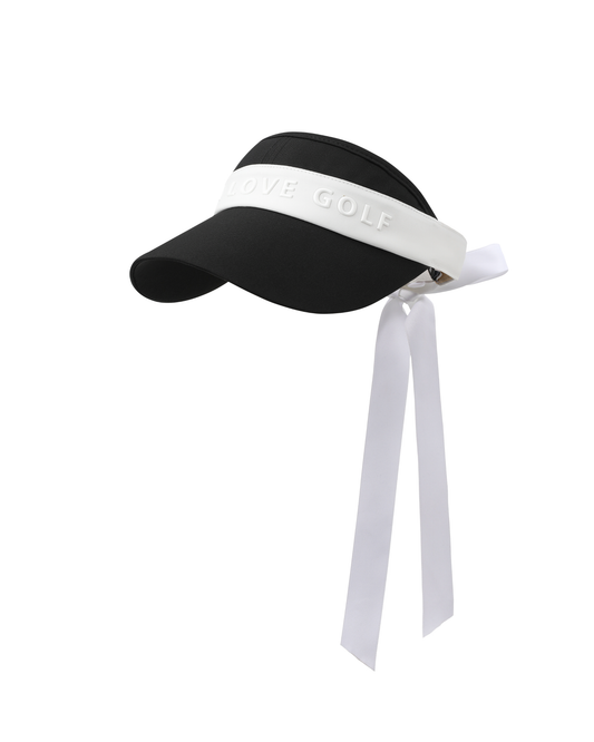 Visera de golf con moño Swanlovegolf