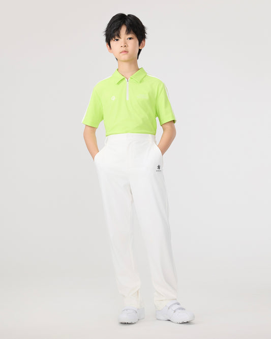 PSY Boys' White Casual Sports Pants
