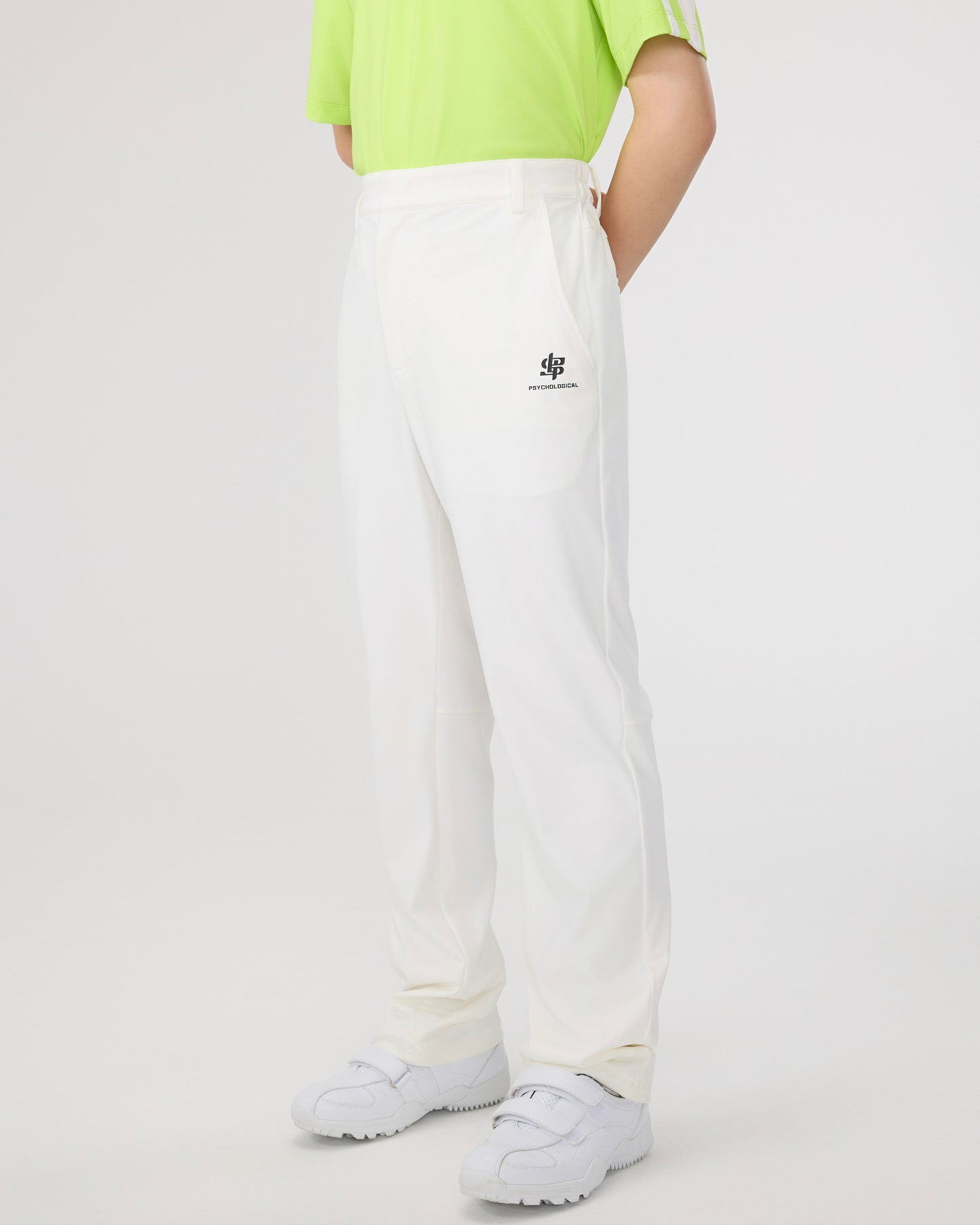 PSY Boys' White Casual Sports Pants