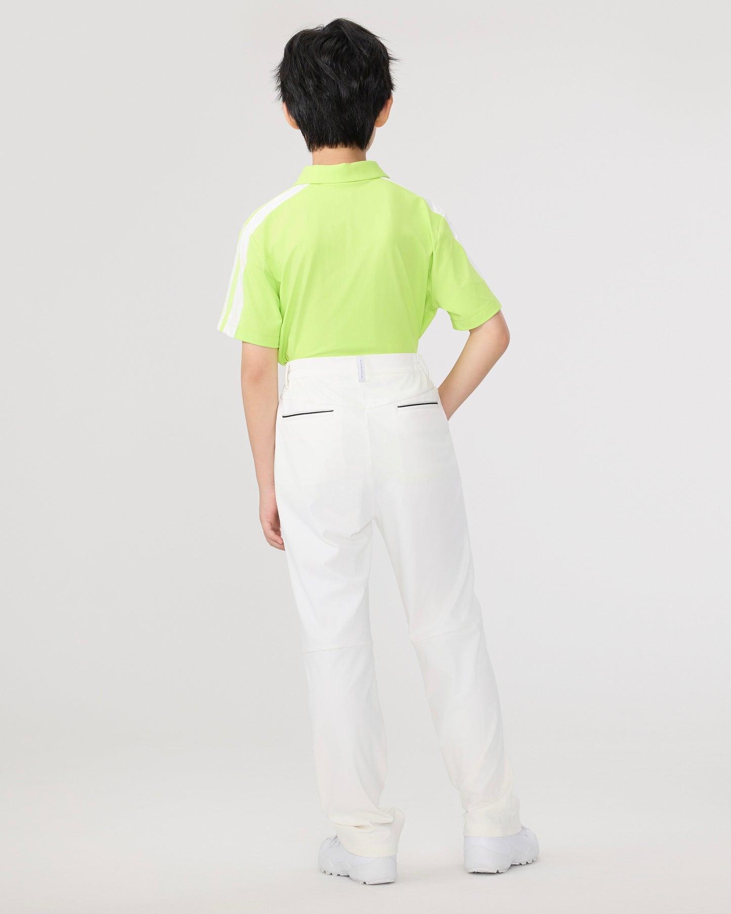PSY Boys' White Casual Sports Pants