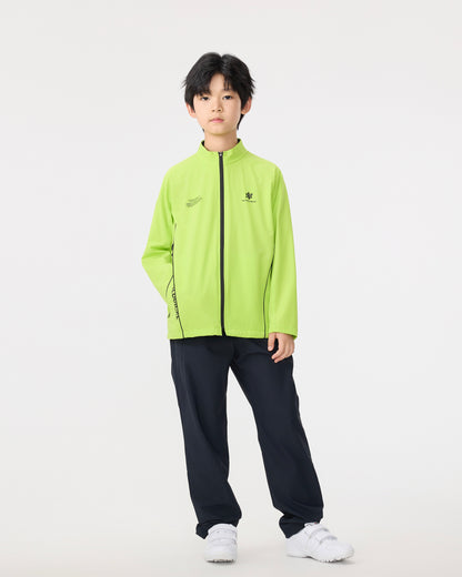 PSY Boys' Neon Green Outerwear Jacket