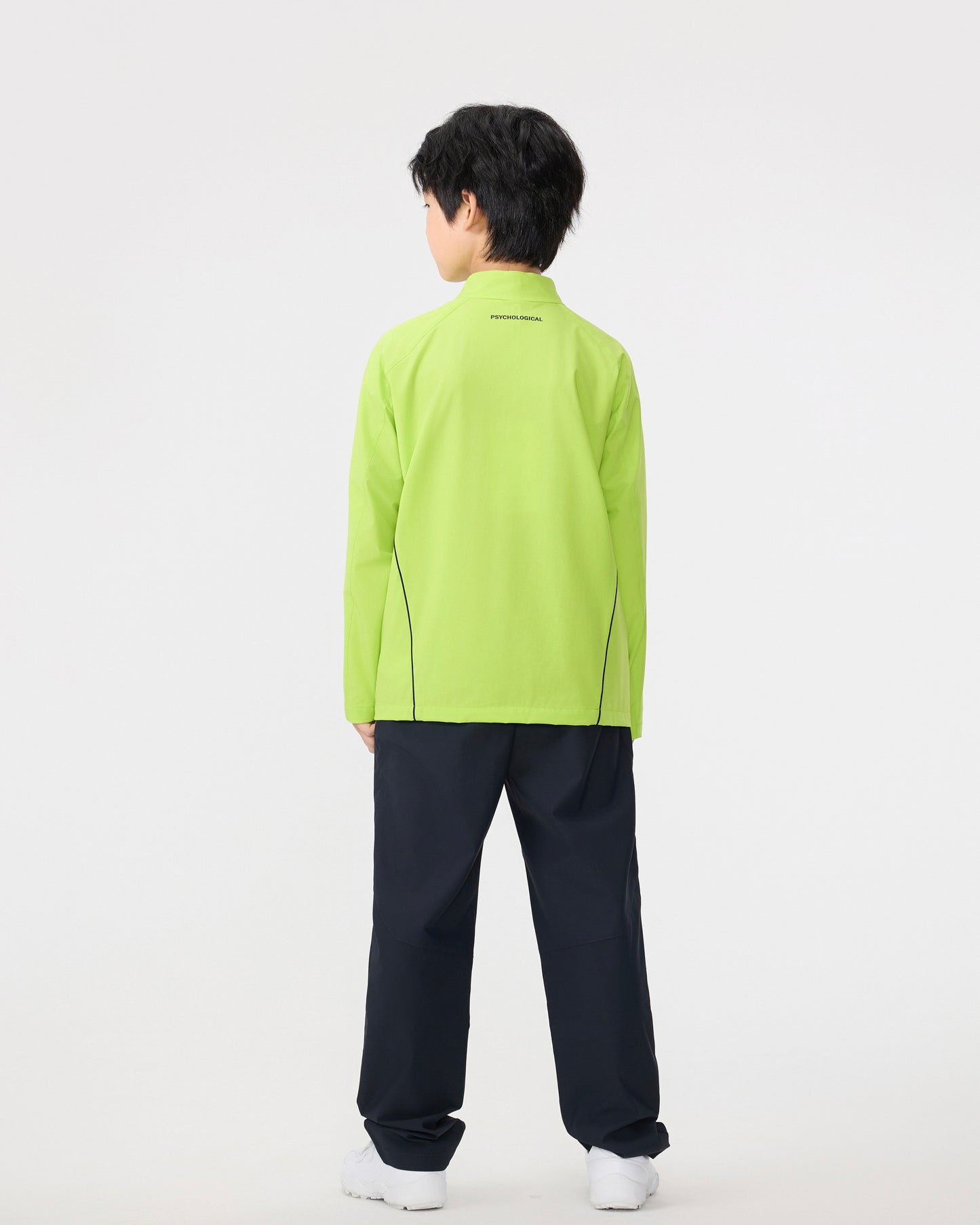 PSY Boys' Neon Green Outerwear Jacket