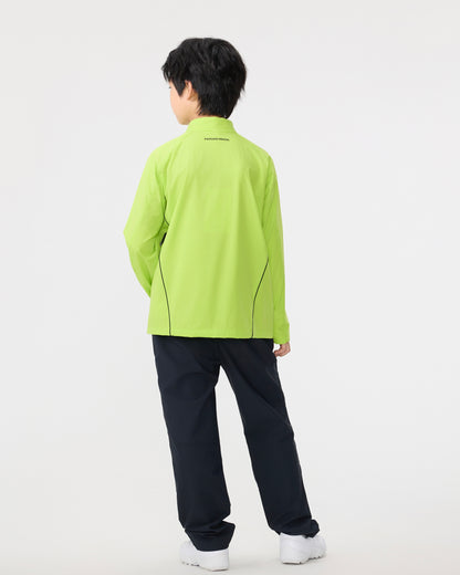 PSY Boys' Neon Green Outerwear Jacket