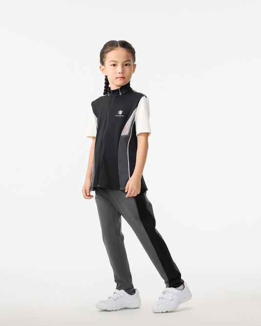 PSY Girls' Light Gray Athletic Pants