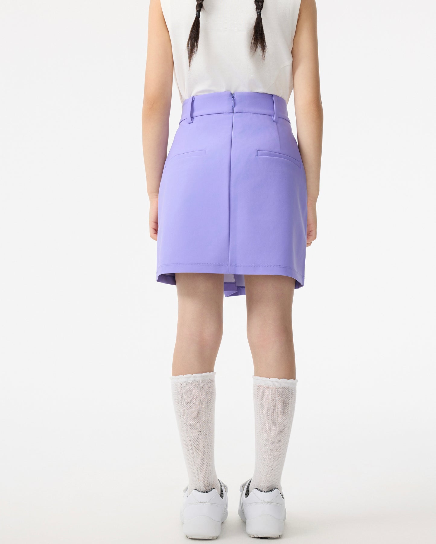 PSY Grils' Light Purple Midi Skirt