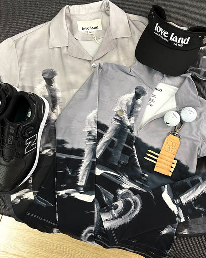 Loveland Men's Men's Golf Print Shirt