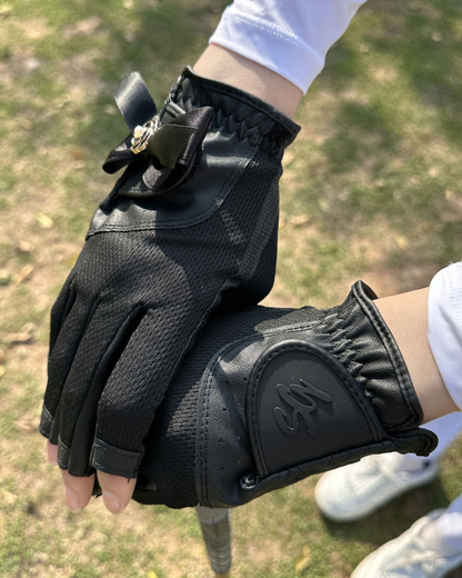 Swanlovegolf Roselle Women's Half-Finger Golf Gloves