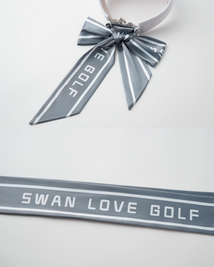 Swanlovegolf Ribbon-Tie Performance Golf Visor