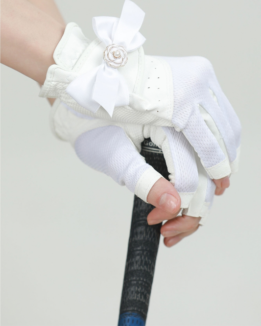 Swanlovegolf Roselle Women's Half-Finger Golf Gloves