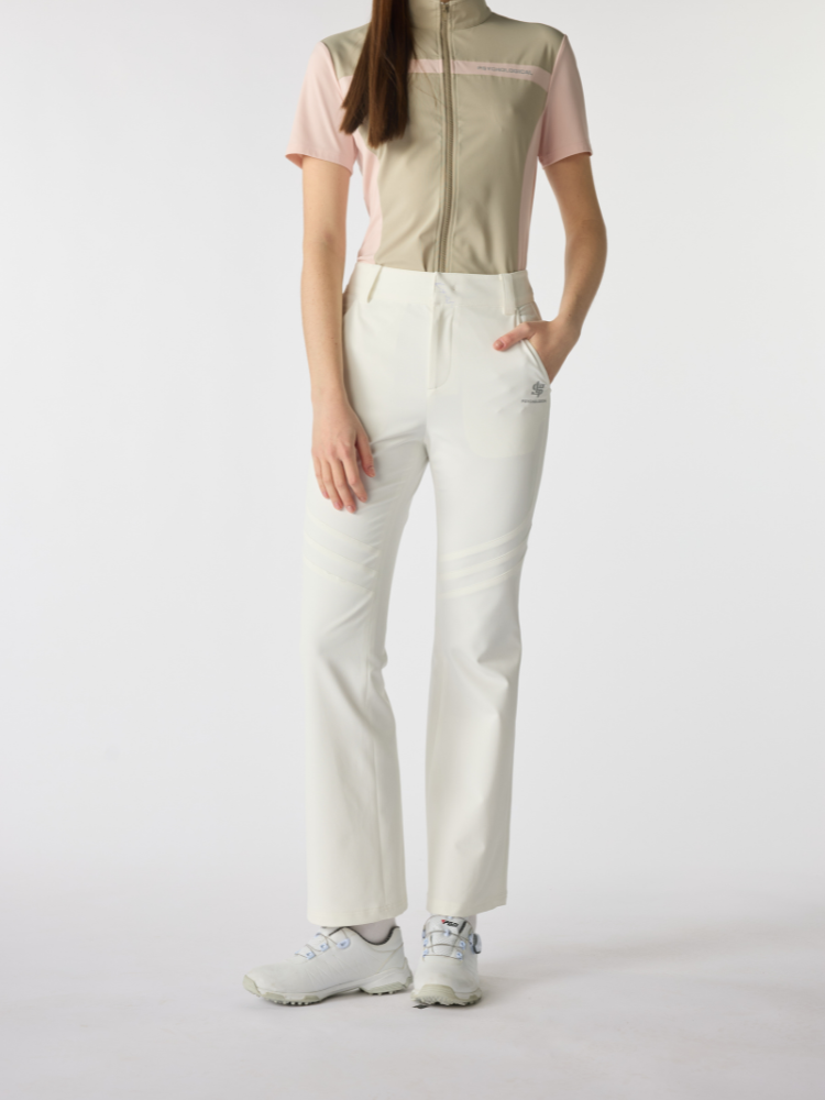 PSY Spring Reverie White Twill Golf Pants