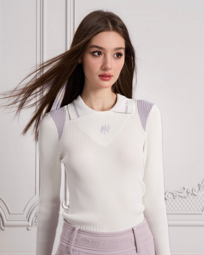 Aries Active Moonlight Knitted Golf Polo