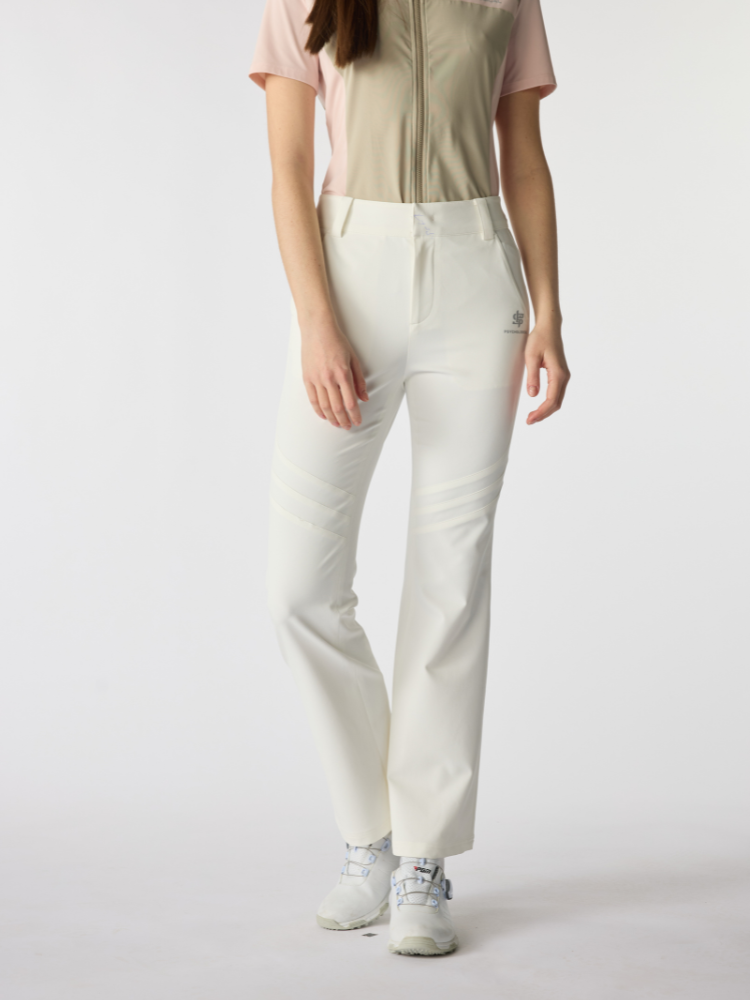 PSY Spring Reverie White Twill Golf Pants