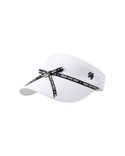 Swanlovegolf Heart Bow Performance Golf Visor