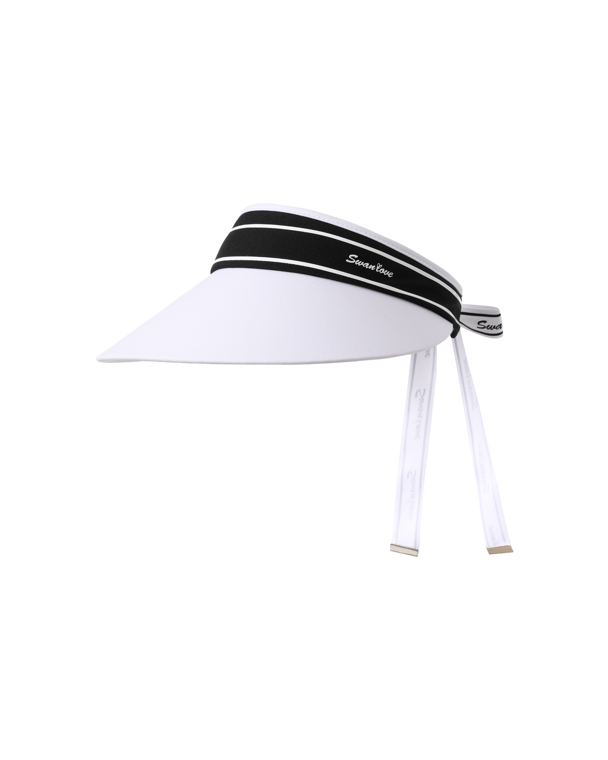 Visera de golf de ala ancha con cinta Swanlovegolf
