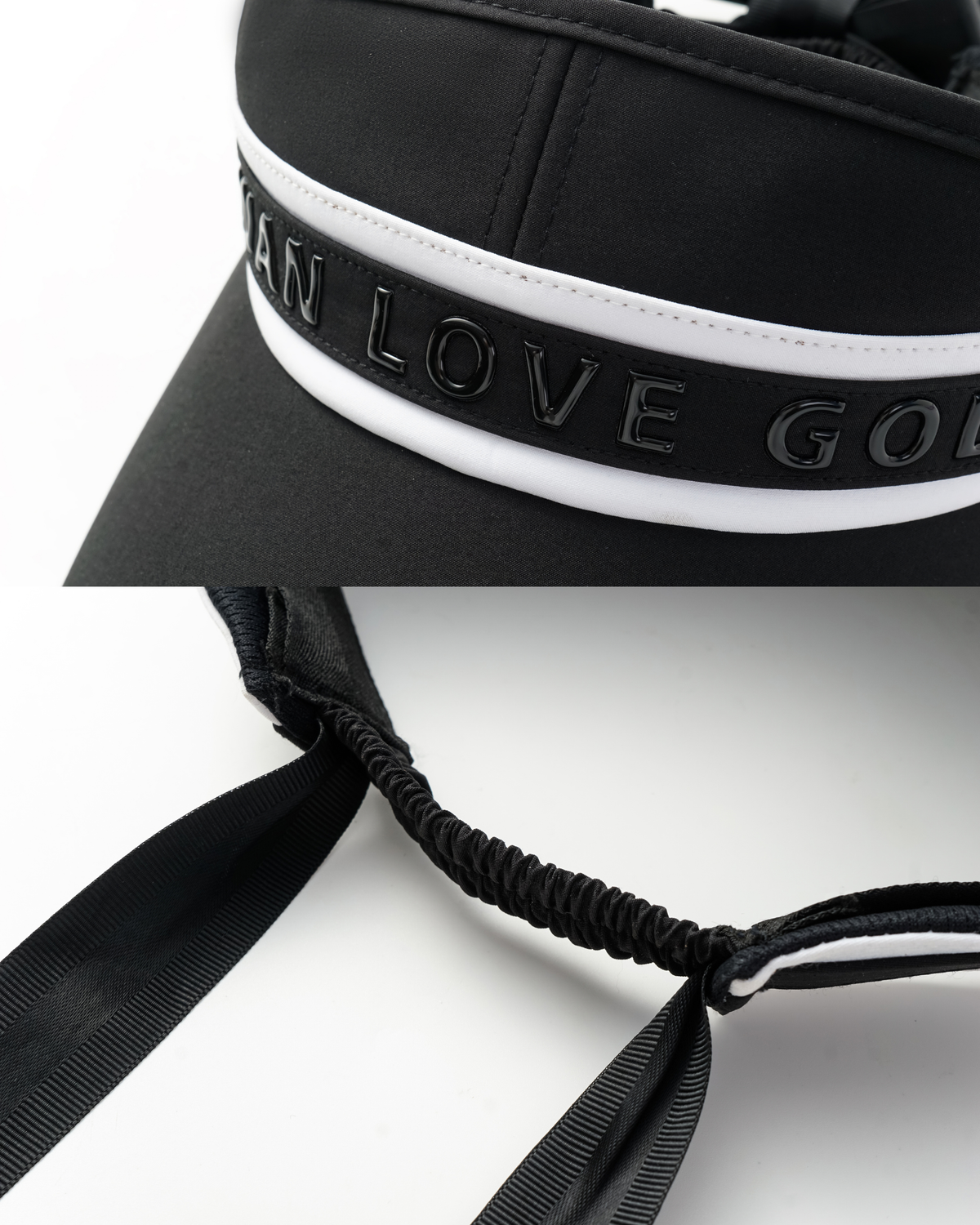 Swanlovegolf Ribbon Performance Golf Visor
