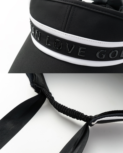 Swanlovegolf Ribbon Performance Golf Visor