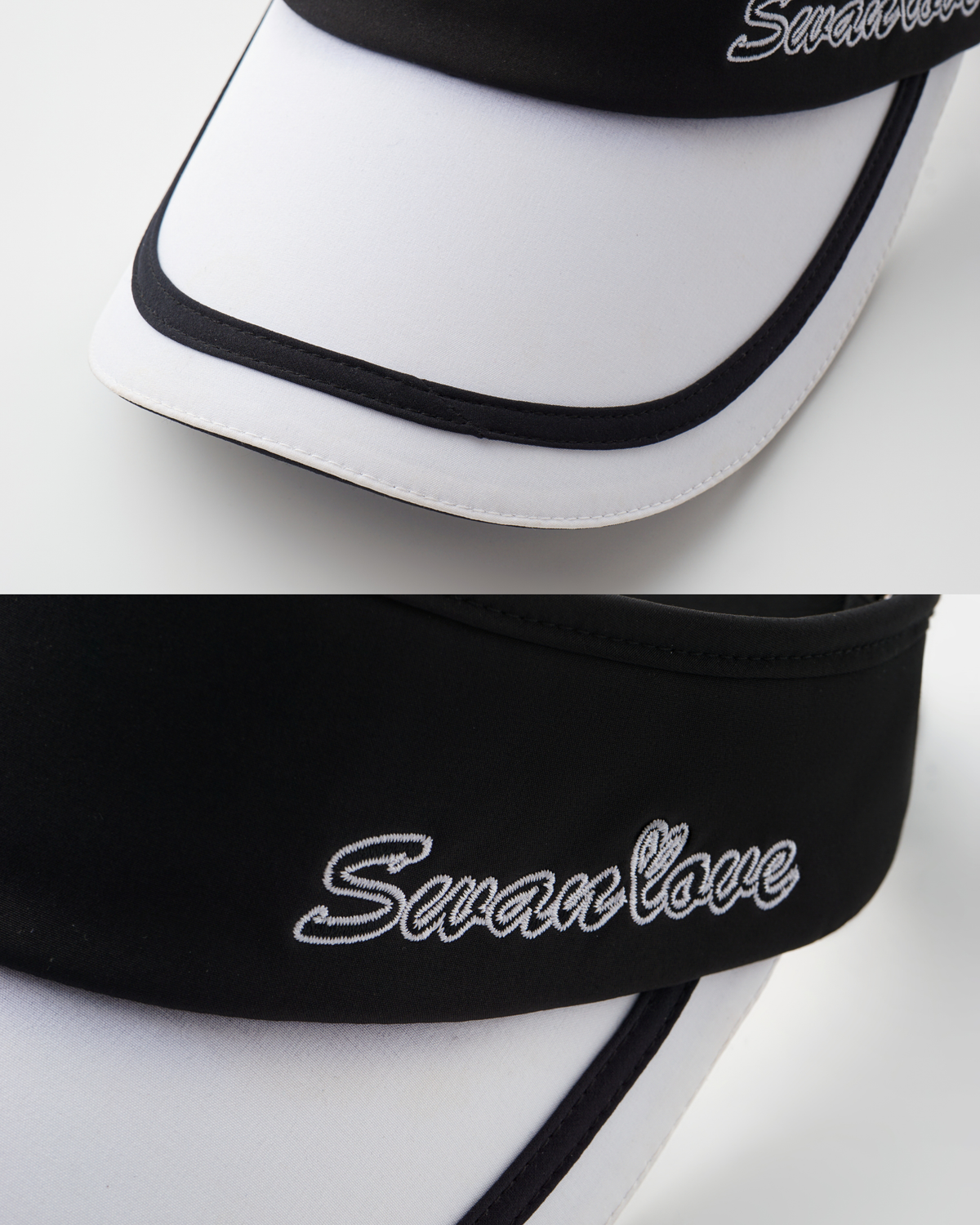Swanlovegolf Wave Contrast Performance Golf Visor
