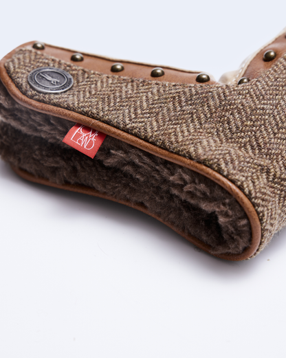 Loveland Heritage Tobacco Brown Golf Headcover - Putter