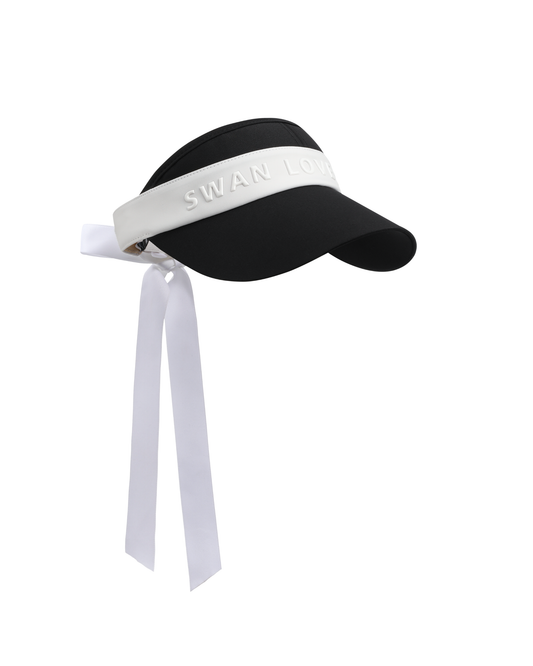 Visera de golf con moño Swanlovegolf