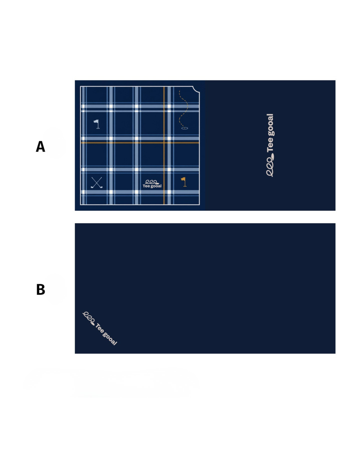 Teegooal Club Check Golf Towel