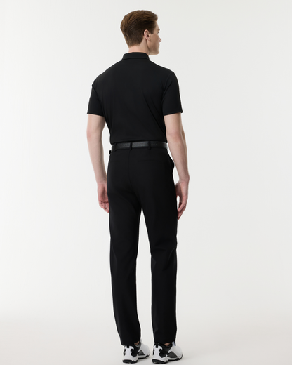 PSY AeroForm Black Golf Shirt