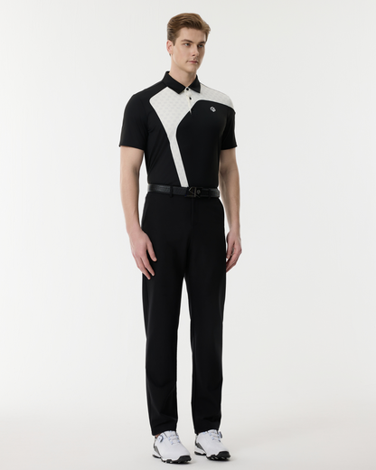 PSY AeroForm Black Golf Shirt